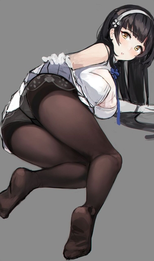 【ストッキング】足がスマートな美少女の画像くれ その5