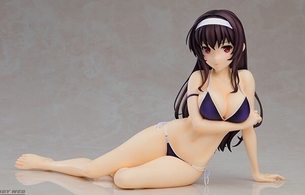 『冴えない彼女の育てかた』霞ヶ丘詩羽のエロい水着姿でエロムチムチおっぱいのエロフィギュア！