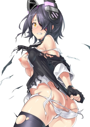 【艦これ】おっぱいは重量級！軽巡洋艦の天龍ちゃんのエロ画像 その8
