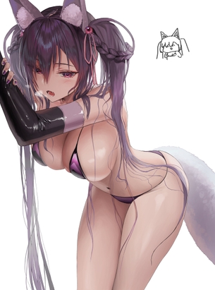 【2次】 エッチな水着や下着を着用してる女の子のエロ画像その35
