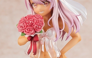 『プリズマイリヤ』クロエのエロいスケスケのビキニのウェディング姿のエロフィギュア！