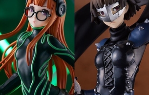 『ペルソナ5』佐倉双葉と新島真のえっちな体のラインが出てるスーツ姿のエロフィギュア！