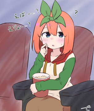 【ポップコーンとコーラもね】映画館と美少女の二次画像