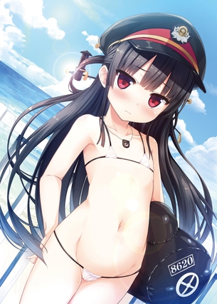 【二次】サイズの小さい服や水着を着た画像【エロ】 その5
