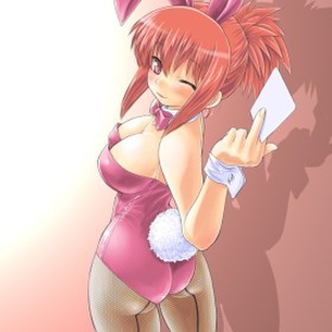 バニーガールの二次エロ画像で！