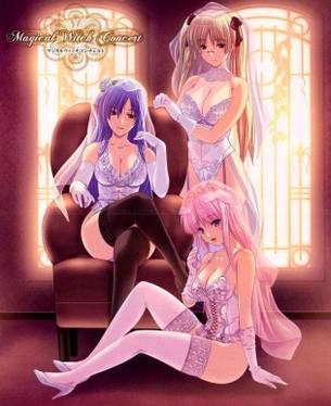 ウェディングドレスの二次エロ画像を愛でる。
