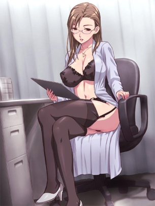 ガーターベルトをつけてる女の子のセクシーな二次エロ画像ください！ part9