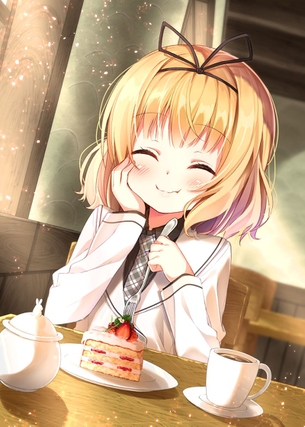 【二次・ZIP】シャロちゃんこと桐間紗路ちゃんの可愛い画像まとめ100枚《ご注文はうさぎですか？》