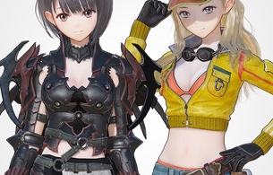 『ブルーリフレクション』と『FF15』コラボでシドニーやアラネアのエロ衣装DLC！