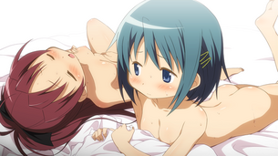 【百合】まどマギのカップル別のレズエロ画像ください！！