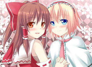 レイアリ（霊夢×アリス）の画像 50枚