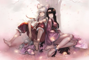 東方キャラと桜の画像 50枚
