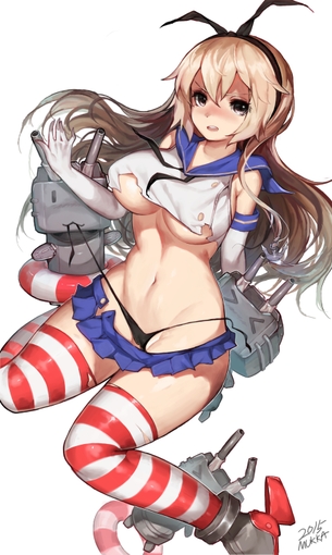 紐パンの二次エロ画像くだしあ。