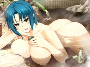 【二次】温泉の湯船の浮かぶ巨乳おっぱいって風流だよなぁ…