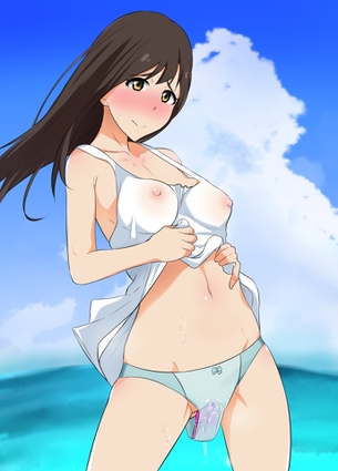 たくし上げの二次エロ画像で！