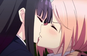 アニメ『捏造トラップ-NTR-』2話で女の子が女とキスしたり男とキスしたり女とキスしたり