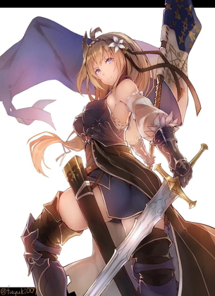 聖乙女or闇堕ちVerどっちがお好き？ 【グランブルーファンタジー】 ジャンヌ・ダルク の燃え＆エロ画像☆ 【神撃のバハムート】