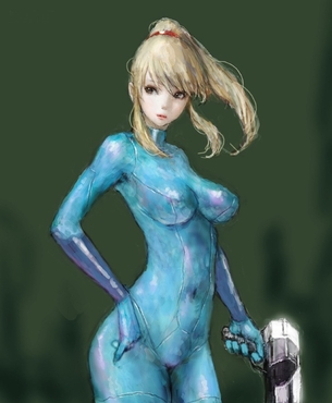 なぜかエンディングで脱がされるサムス・アランエロ画像集
