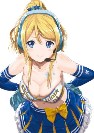 音ノ木坂学院の統廃合の阻止を目的としたスクールアイドルプロジェクト『μ's』のメンバー絢瀬絵里エロ画像集2