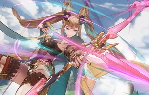 PS4『グランブルーファンタジー Project Re:LINK』エロい透け透けハイレグ衣装の女の子