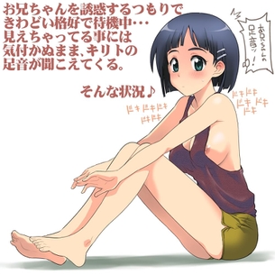 何時になったらゲームの世界に入れるのかSAOエロ画像集6