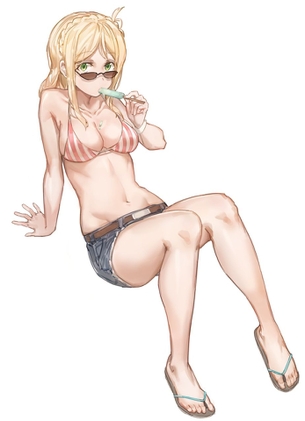 おへそのエロ画像下さい！
