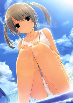 夏だ！プールだ！スク水だ！二次元スクール水着画像詰め合わせ。 vpl.1