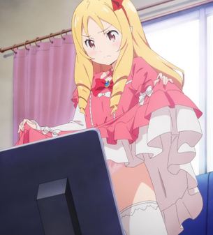 【画像】『エロマンガ先生』山田エルフちゃん可愛いすぎワロタwwwwwwwww
