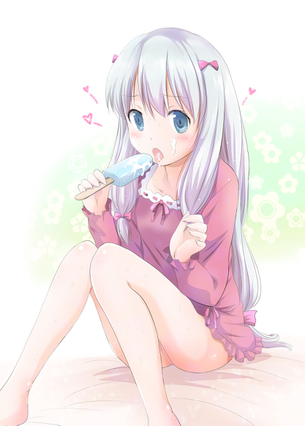 【二次・ZIP】アツゥイ！のでアイス食べてる美少女画像まとめ