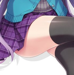 威力バツグンなニーソの二次エロ画像詰め合わせ