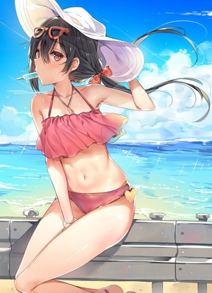 おへそを期待する人が集まる画像倉庫。