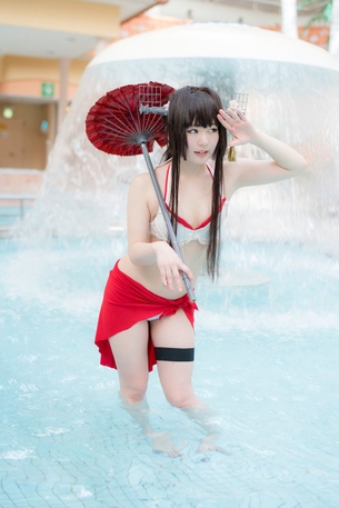『奈良健康ランド』で行われたコスプレ水着イベントの画像を貼るwwwwwww