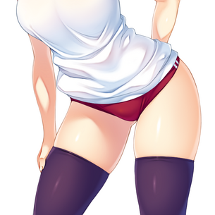 成長過程の健康的なカラダがたまらん、二次元ブルマ美少女画像 vol.2