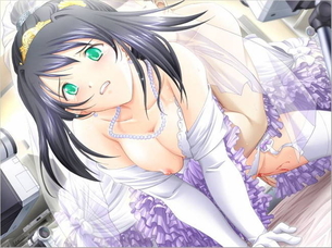 【花嫁50枚】ウェディングドレス姿の二次元エロ画像グリぐり！ part21