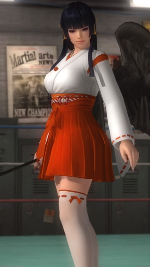 DOA5LR 必勝祈願！巫女コスチュームのパンツコレクション（女天狗編）