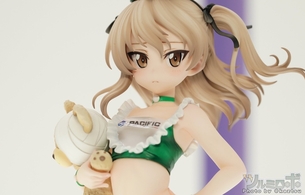 『ガールズ＆パンツァー』島田愛里寿のエロい貧乳おっぱいレースクイーン姿のフィギュア