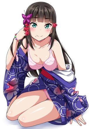 【二次・ZIP】膝枕させて欲しい虹美少女の太もも画像