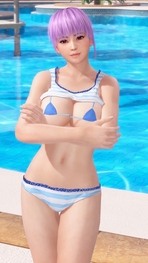 DOAX3 下からめくれるタイプの着崩れ水着ってエロいよね