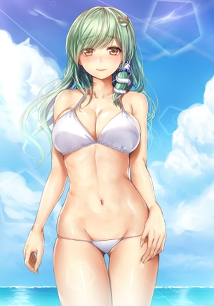 【二次・ZIP】一緒に楽しみたい水着姿の美少女画像