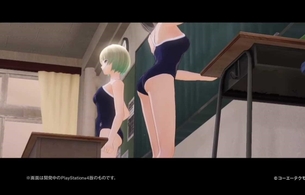 『ブルーリフレクション』初回特典で女の子が授業中などいつでもエロいスク水姿になるDLC