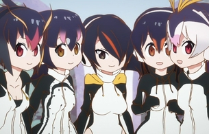 アニメ『けものフレンズ』8話でペンギンアイドルたちのエロ衣装や太ももとかパンチラなど