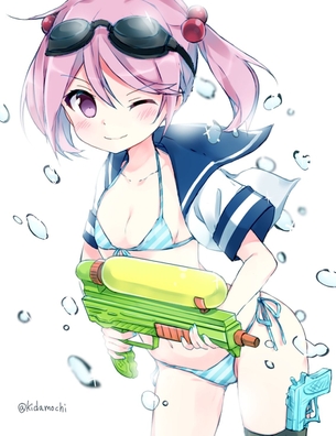 【二次・ZIP】貴重な苺パンツキャラの艦これ漣ちゃんの画像まとめ100枚