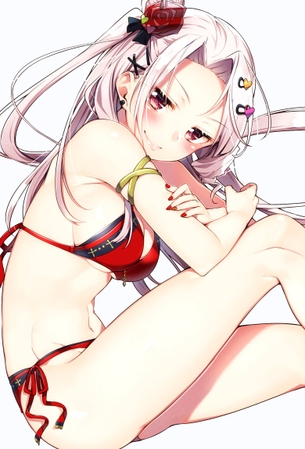 【二次・ZIP】解きたい衝動に駆られる紐パン美少女の画像