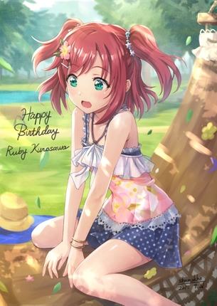 【二次・ZIP】小動物系ヒロインの黒澤ルビィちゃんの画像まとめ100枚《ラブライブ！サンシャイン!!》