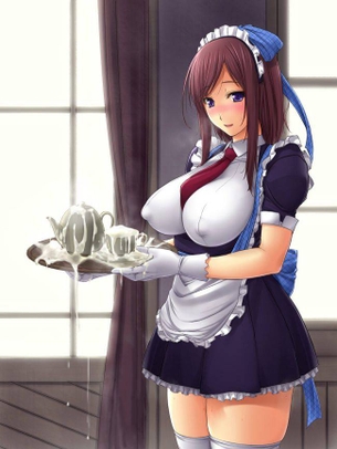 【二次元】可愛いメイドさんたちのエロ画像グリぐり part14【メイド服】