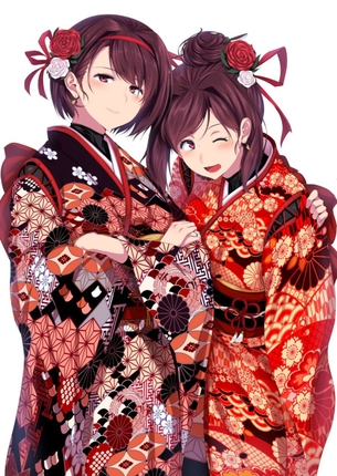 【2次】和服美人な女の子の二次画像 その20【和服】