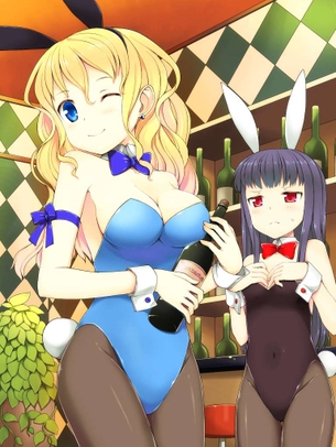 バニーガールのレベルが高いエロ画像