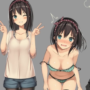 花火やお祭りよりも二次元の女の子を眺めているほうが幸せ・・・。
