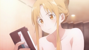 劇場版 ソードアート・オンライン -オーディナル・スケール「遂にアスナさんの乳首解禁、キターー！キリトさん、こんな美乳いつも✕✕してたんかぁああ！」 アニメ キャプチャー画像