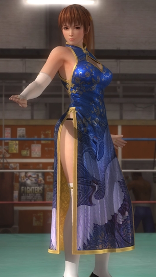 DOA5LR セクシーチャイナドレスのパンツコレクション（かすみ、フェーズ4編）